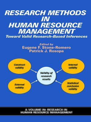 cover image of Research Methods in Human Research Management